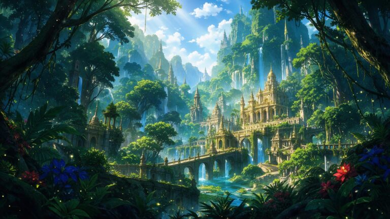 The mossback colony, Tales of Encenia key art