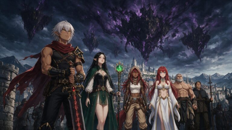 The defenders of Elysia, Tales of Encenia key art